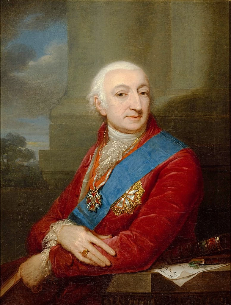 Ritratto di Stanisłae Małachowski - Castello Reale di Varsavia